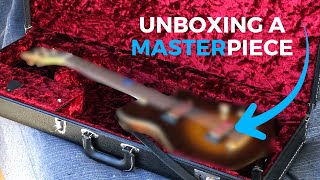 Unboxing My Custom Jonathan Mann Electric Octave Mandolin!