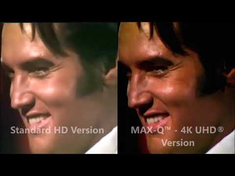 NEW ELVIS '68 COMEBACK SPECIAL [MAX-Q™ - 4K Ultra HD®] SIDE BY SIDE COMPARISON. STUNNING!!!