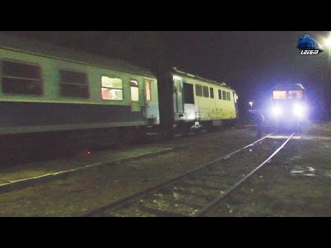 060-DA 60-1156-8 & GM 64-0922-6 in Gara Dealul Ștefăniței Station pe Seară/on Evening  - 04 Jan 2021