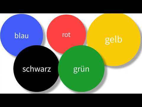 Apprendre l´allemand: Les couleurs