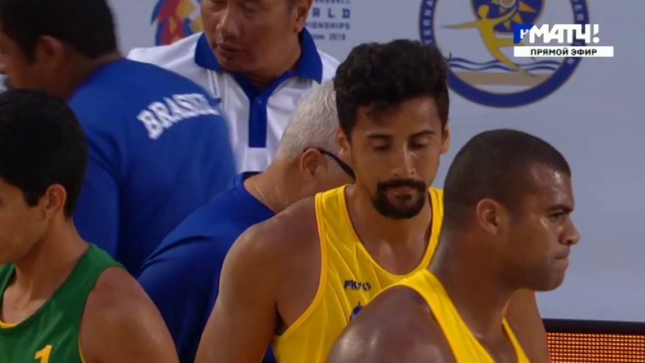 Brasil x Croácia Final Beach handebol Campeonato del mundo 2018 Masculino