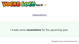 Video thumbnail for resolutions