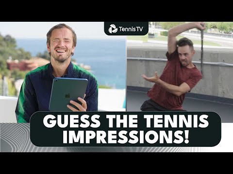 Tennis Player Impressions: The Players Themselves Watch and React!