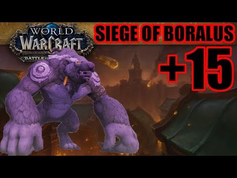 BFA Mythic +15 Siege of Boralus +1 - Guardian Druid PoV (Raging/Volcanic/Tyrannical)