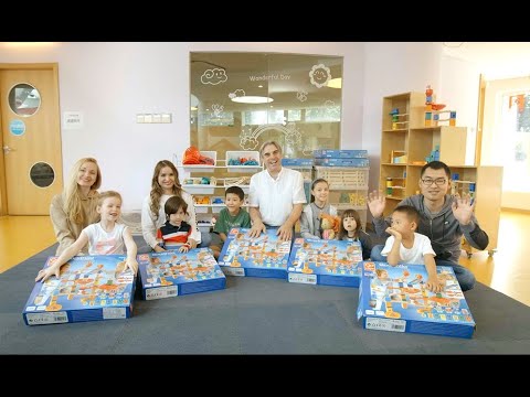 #HAPETOYS Quadrilla Marble Run Family Day