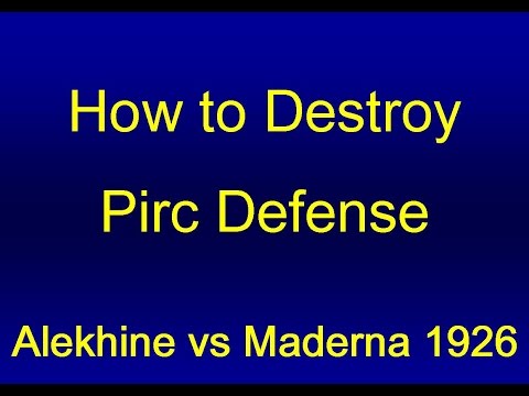 Alekhine vs Hugo Maderna La Plata 1926