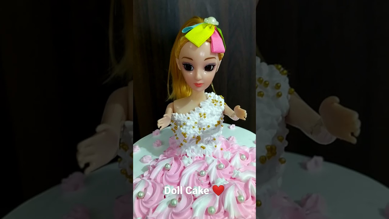 Barbie cake ( 2 tier )