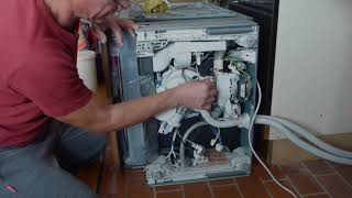 Miele Geschirrspüler defekt F01 Dishwasher heizt nicht, bleibt kalt doesn't heat up