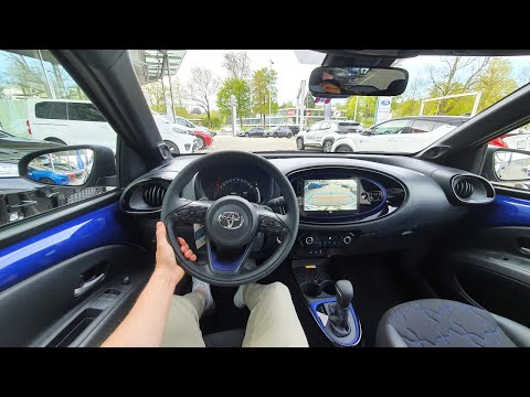 New Toyota Aygo X 2023 Test Drive POV | 4K