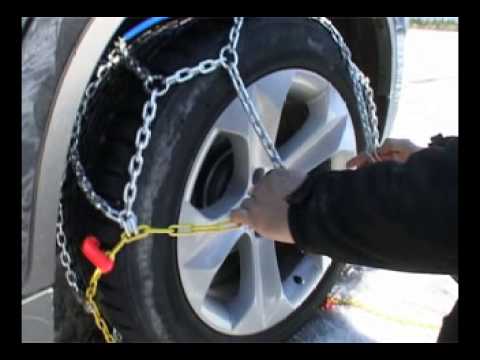 POLAIRE XP16 : Snow Chain fiting - Chaine à neige montage