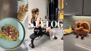 Getting Back in the Gym, Making Healthy Chocolate Bars | JERSEY CITY VLOG