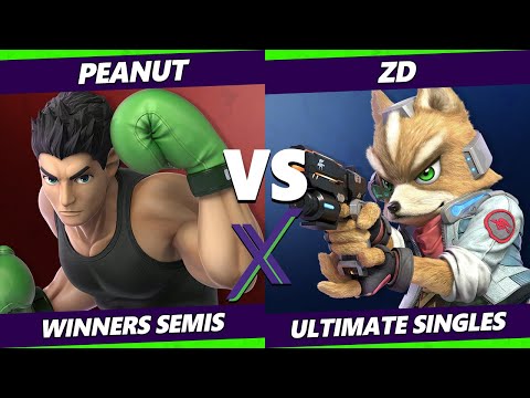 S@X 431 Winners Semis - Peanut (Little Mac) Vs. ZD (Fox, Wolf) Smash Ultimate - SSBU