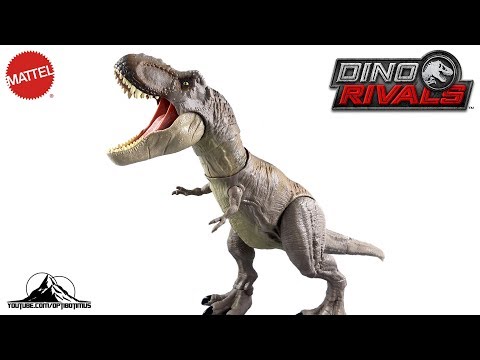 Optibotimus Reviews: Jurassic World Dino Rivals BITE 'N FIGHT TYRANNOSAURUS REX