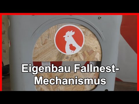 F177 drop nest for retrofitting DIY built in 5 minutes - Jensman and the Huhns