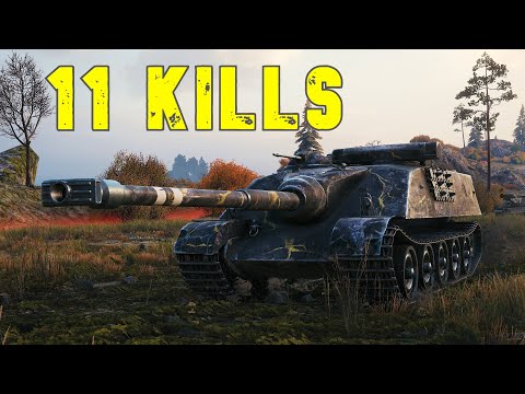 World of Tanks AMX 50 Foch B - 11 Kills – Wiped the Battlefield.