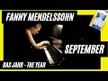 Ep. 43. Fanny Mendelssohn Das Jahr (The Year). September - At the River. Anna Shelest, piano