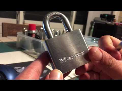 (12) How easy is it to pick a master lock?  (master lock NO532)