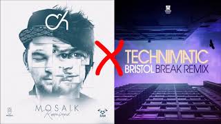 Camo &amp; Krooked X Technimatic - Broken Pieces (Culture Shock Remix) X Bristol (Break Remix)(Mashup)