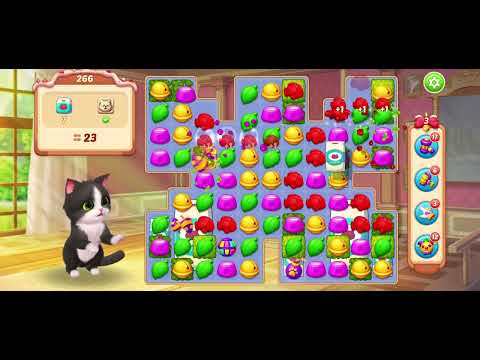 KITTEN MATCH LEVEL 266 GAMEPLAY | NaNa Match 3 HD