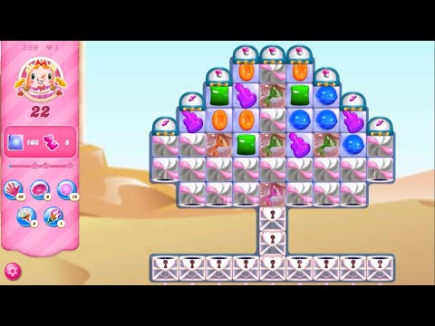 Candy Crush Saga Level 569 (NO BOOSTERS)