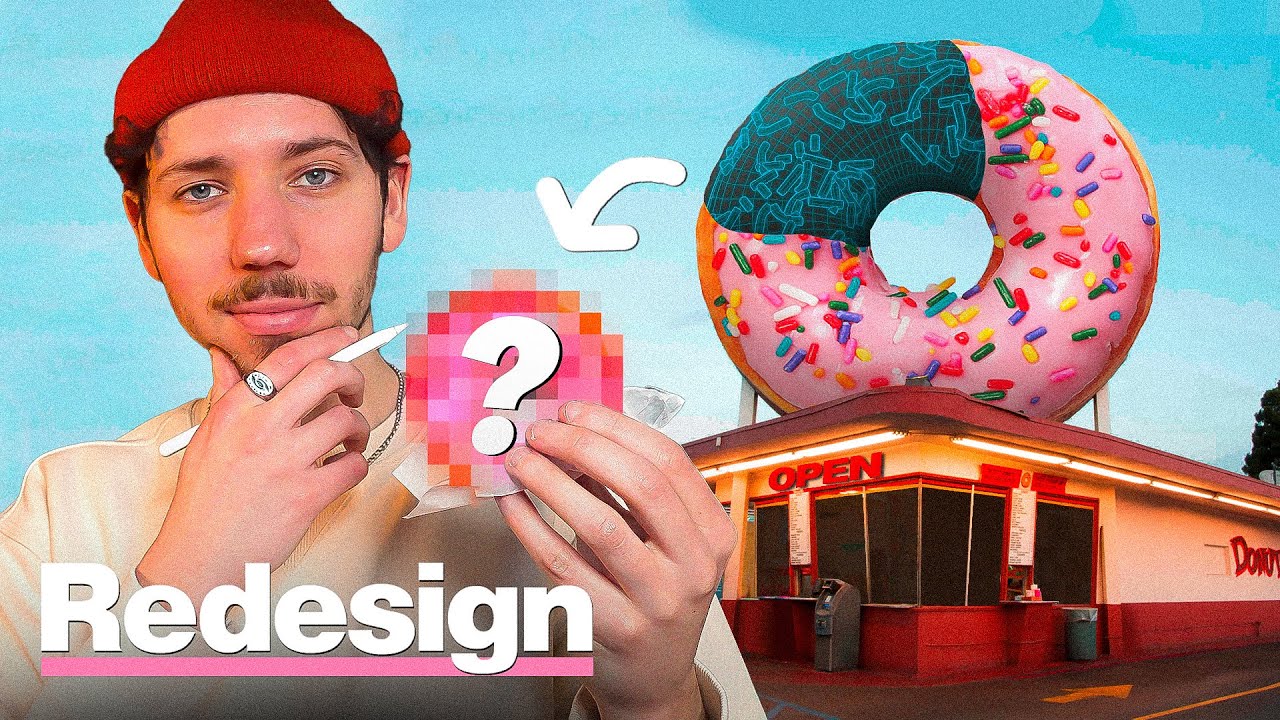 J’ai Redesigné le Logo d’un Magasin de ma Ville !