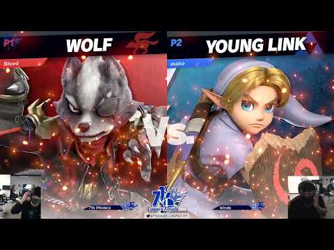 BSSP18 - iModerz (Wolf) Vs. Winds (Young Link) - SSBU Losers Finals
