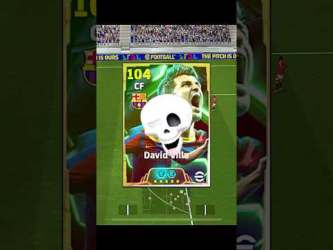 BLITZ CURLER CHALLENGE🥶🥶 DAVID VILLA VS SALAH #efootball #shorts #efootball2025