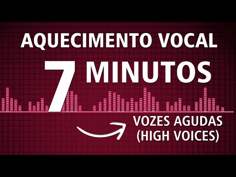Aquecimento vocal de 7 minutos para VOZES AGUDAS (SOPRANO/TENOR)