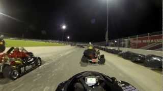 preview picture of video 'Daytona Kart Week Box Stock Clone Heavy Consi Race. 2012 ( Gopro Front camera )'