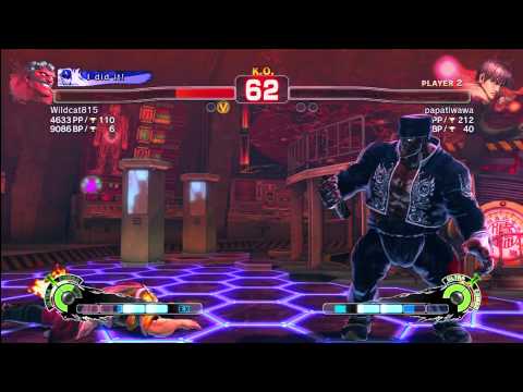 SSF4 AE [Hakan] Wildcat815 vs papatiwawa [Guy]