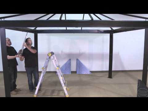 How to: Assembling a Sojag Sedona Hardtop Gazebo