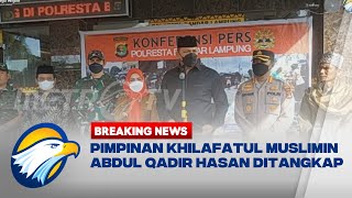 Download lagu Pimpinan Khilafatul Muslimin Abdul Qadir Hasan Baraja Ditangkap di Lampung mp3
