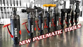 New Pneumatic Die Grinders and MORE from SUNEX TOOLS