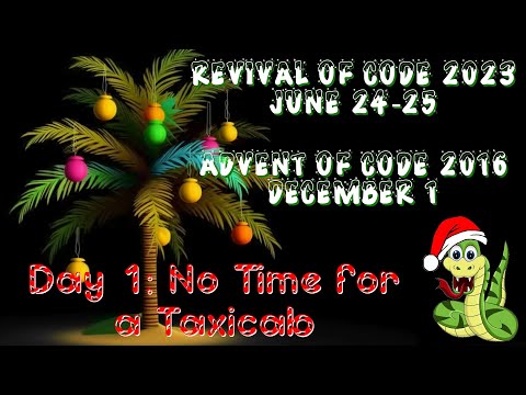 Day 1 - No time for a Taxicab [Revival of Code 2023 - Advent of Code 2016]