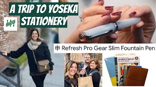 NEW Pen Day! My Trip to Yoseka Stationery & Unboxing Sailor Pro Gear Slim REFRESH!