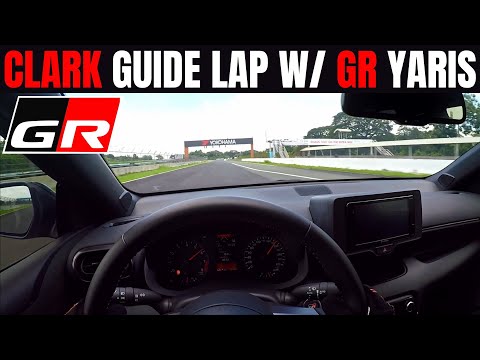 Clark International Speedway Guide Lap with a GR Yaris