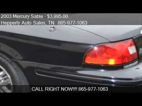 2003 Mercury Sable LS Premium - for sale in Maryville, TN 37