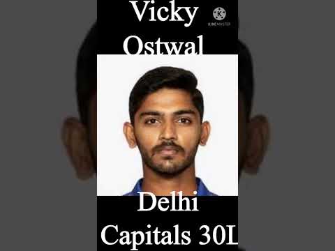 Vicky Ostwal Delhi Capitals
