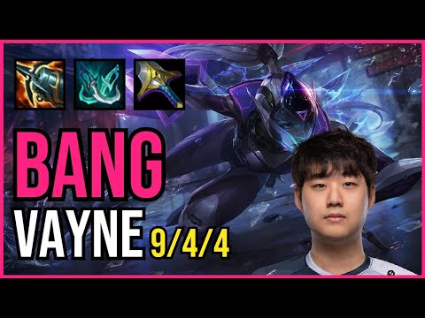 BANG - VAYNE vs SAMIRA ADC - KR Grandmaster - Patch 11.3 QUADRAKILL