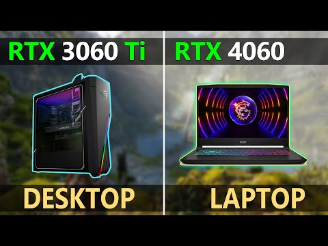 RTX 4060 Laptop vs RTX 3060 Ti Desktop | 1080P Gaming Test – Surprising Results! 🎮🔥
