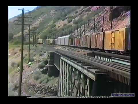 Classic Railroad Series 944 - Echo & Weber Canyons, 1985 Part 4 of 5.