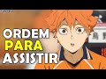Em Que ORDEM Assistir Haikyuu