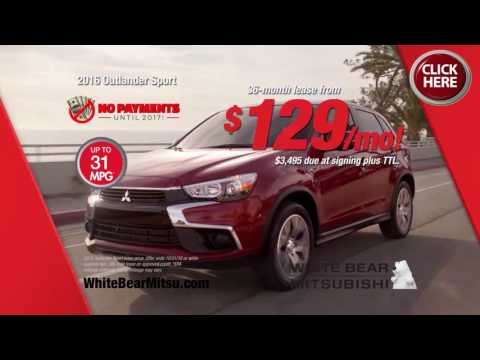 White Bear Mitsubishi - October Offers and Specials - Outlander and Outlander Sport