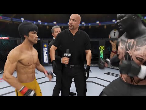 UFC4 | Bruce Lee vs Zita and Gita (EA Sports UFC 4)