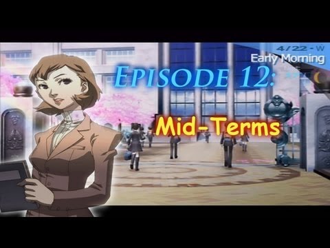 Persona 3 Portable Playthrough Ep 12: Mid-Terms