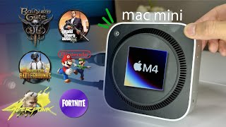 The New Mac Mini M4 is INSANE for Gaming 🥵 | 10 Games Tested (macOS, Windows & Emulators)