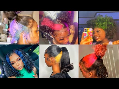😍🦨SKUNK STRIPE HAIRSTYLES IDEAS FOR INSPIRATION💞 |...