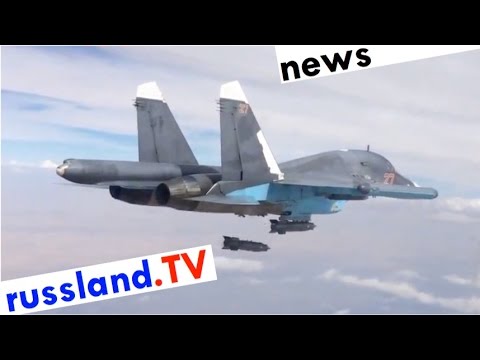 Russische Kampfjettypen über Syrien [Video]