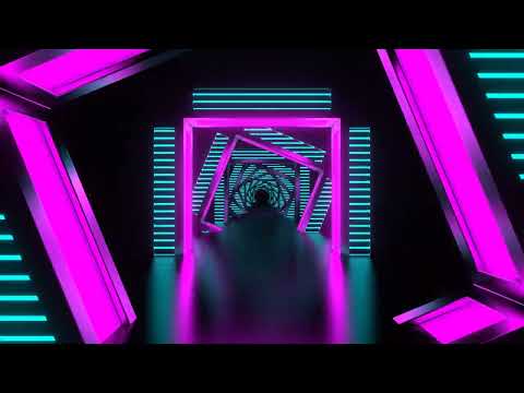 4k Pink Neon arch Reverse Corridor Background || 4k Arch Vjloops Background || 4k Video Background