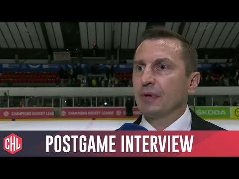 Postgame interviews: Lausanne HC vs. Yunost Minsk